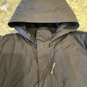 MOUNTAIN HARDWEAR DRYQ DOWN PARKA EXCELLENT CONDITION MENS XL PTP 27 worn 2 time